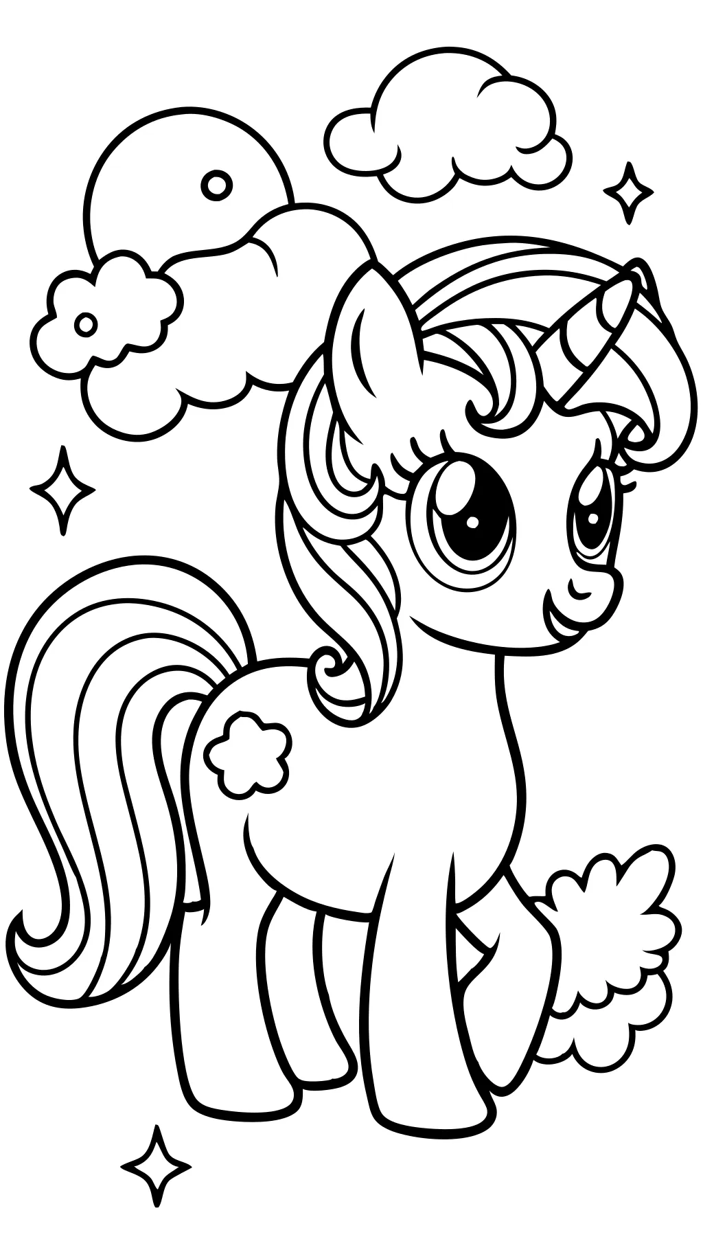 coloriages imprimables gratuits de mon petit poney